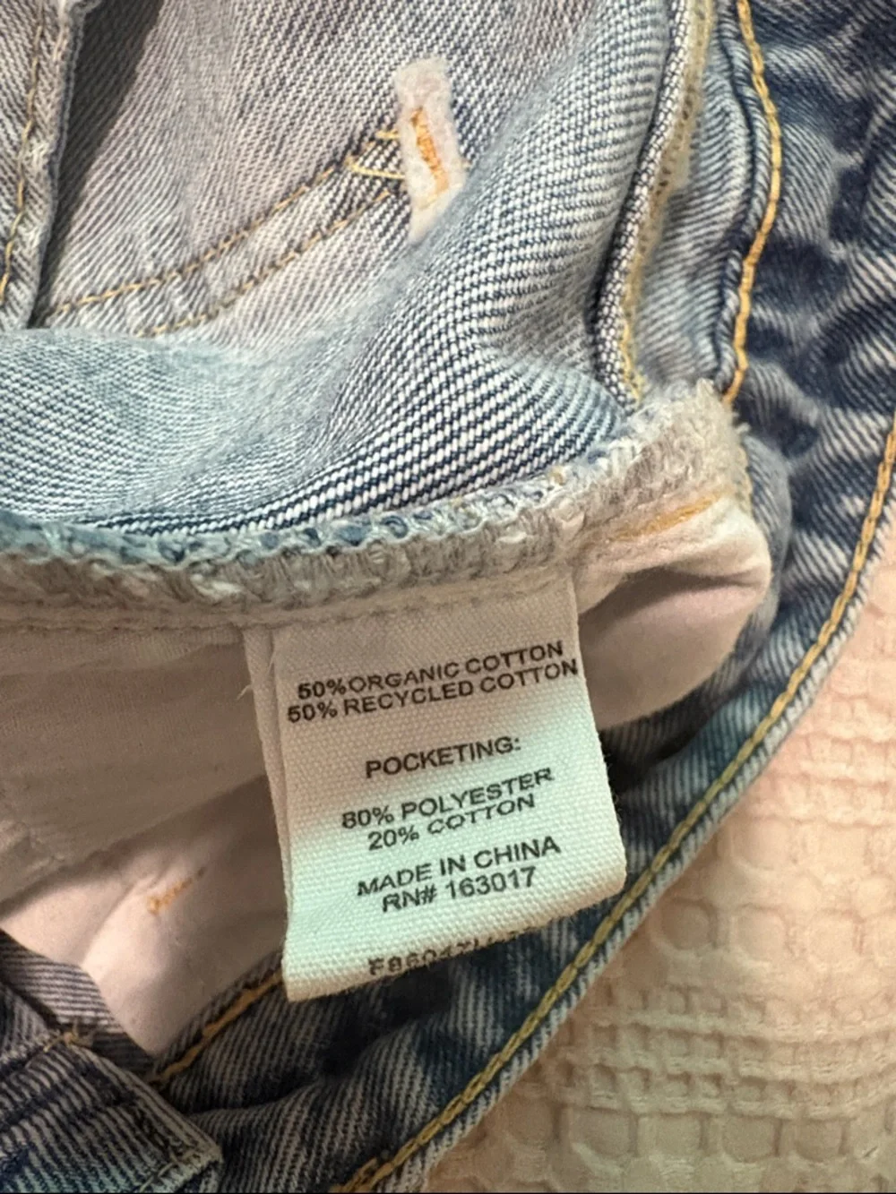 Princess Polly Light Blue Denim Mini Skirt - Picture 5 of 7